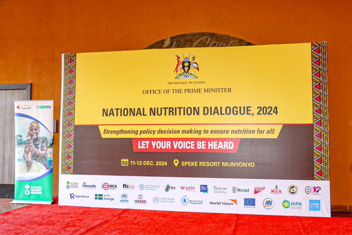 4 in every 10 (46%) households in Uganda face Food insecurity as per the <a href="/StatisticsUg/">Uganda Bureau of Statistics (UBOS)</a>  report being presented at the National Nutrition Dialogue happening now at <a href="/spekeresort/">Speke Resort Munyonyo</a>