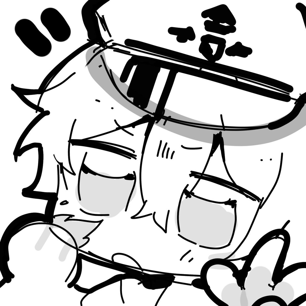 Drop your PNGs and get a free Chibi sketch like below! 
I’ll do as many as I can :o! 
Just repost, like and follow :3