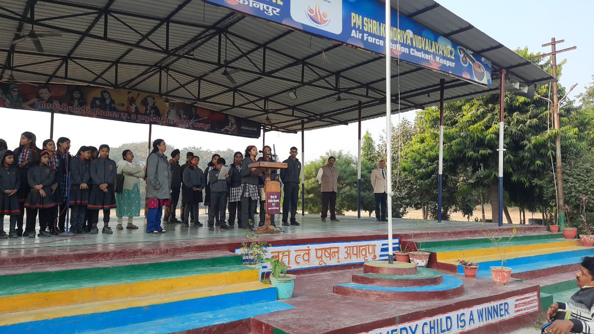 pplkv2chakeri's tweet image. Bhartiya Bhasha Utsav activity by PM SHRI KVNO2 af Chakeri Kanpur