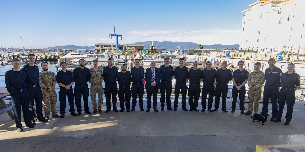 Let’s have some ORDER, ORDER! <a href="/RNGibSqn/">Royal Navy Gibraltar Squadron</a> was delighted to welcome <a href="/CommonsSpeaker/">House of Commons Speaker</a> last week as part of his visit to #Gibraltar 🇬🇮. He was briefed on our recent and ongoing operations as well as having the opportunity to meet the #team. <a href="/MODGibraltar/">MOD Gibraltar</a>