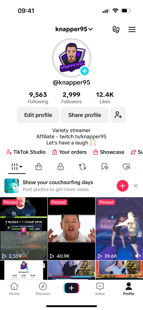 knapper95gaming's tweet photo. Who is the lucky devil who is going to get me to 3k followers then!! https://t.co/ZalzkDCY7B