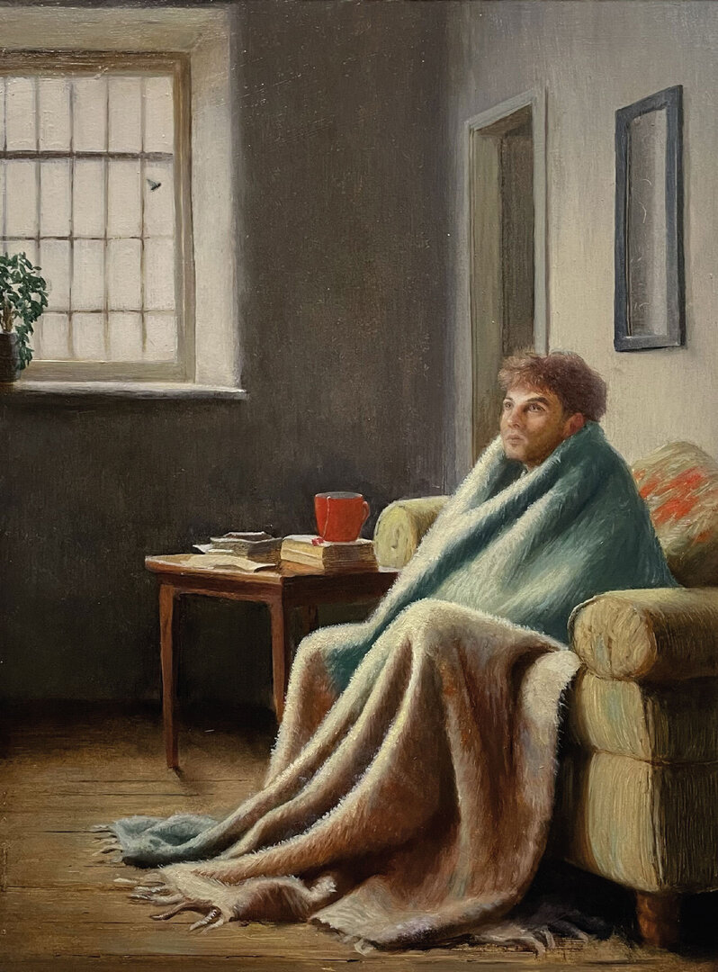 Manuel Wahlen, Stubenbrummer, 40x30cm, Öl auf MDF, sign., dat. 2024 

en détail - Internationale Gruppenausstellung

kunstbehandlung.com/Programm/En-de…