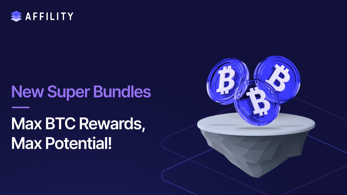 💰Earn BTC rewards from Gomining, based on TH, and unlock GYMNET rewards tied to land parcels.

🤝 It’s not just about BTC and GYMNET!
Affiliates also gain Direct Sales, Team and Matching Bonuses, Global Pool based on their CV.

#BTCRewards #Affility

🔗 affility.ai