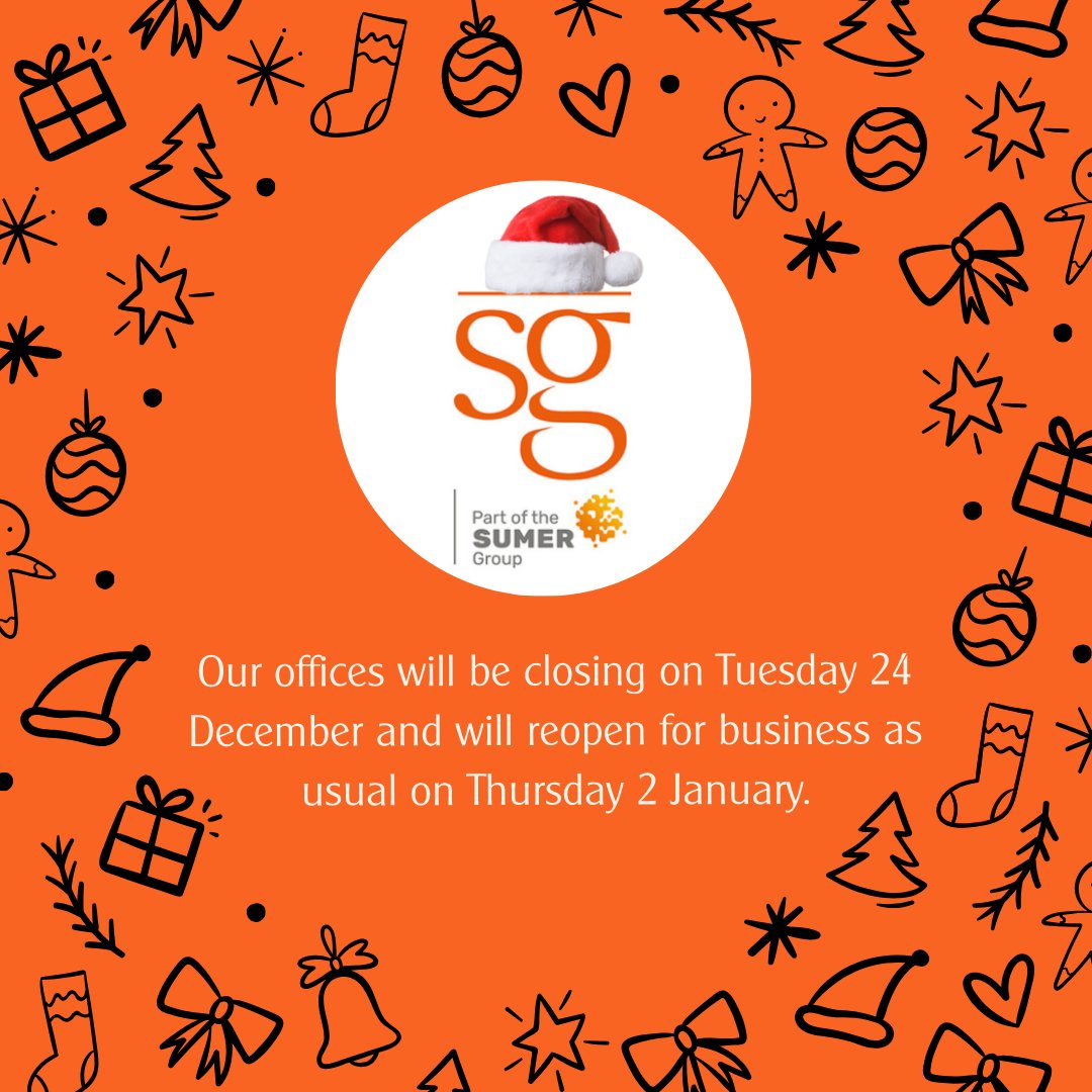 From all of us here at Simmons Gainsford, we would like to wish you a joyful festive season and a safe, happy, and successful 2025. Please note our amended opening hours for this period below🎄👇 

Please note: With regards to our Christmas Party on Friday 13 December, our London