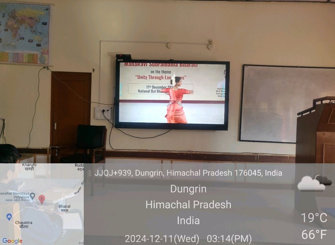 JnvHamirpur_HP's tweet image. LIVE STREAMING OF BHASHA UTSAV 2024
BhashaUtsav2024, #NEP2020. #Multilingualism, #UnityThroughLanguages, #School Education.
 #Moe, #NVS and #HEM