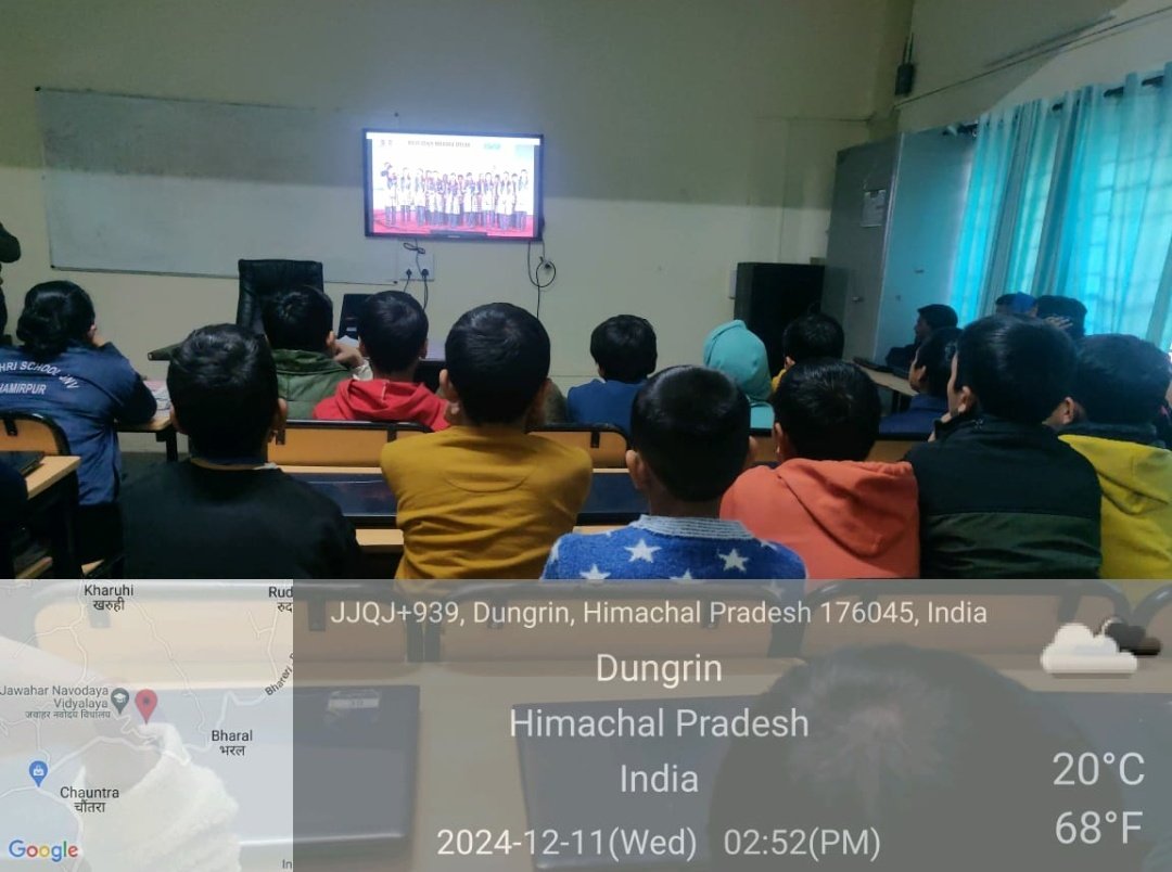 JnvHamirpur_HP's tweet image. LIVE STREAMING OF BHASHA UTSAV 2024
BhashaUtsav2024, #NEP2020. #Multilingualism, #UnityThroughLanguages, #School Education.
 #Moe, #NVS and #HEM