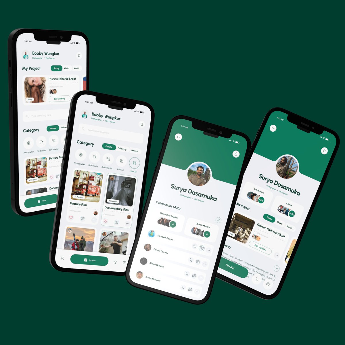 chramasandeep's tweet image. Portfi: 
A personal UI/UX portfolio project redefines how professionals showcase their work.

✅ Customizsale layouts
✅ Intuitive design
✅ Profession-specific templates

Built to bridge creativity &amp;amp; professionalism.

#UIUXDesign #PortfolioApp #DesignCaseStudy