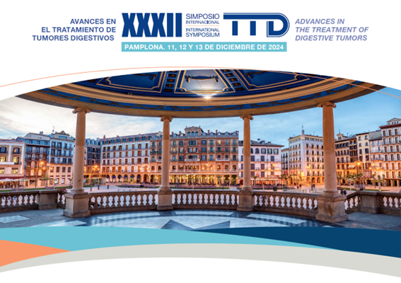 GrupoTTD's tweet photo. 📍Hoy comienza el XXXII Simposio Internacional de Avances en el Tratamiento de los Tumores Digestivos del TTD:
➕600 congresistas
📕22 ponencias
🗣6 mesas científicas
🩺2 ayudas a proyectos de investigación

Podéis tuitear con el hashtag #TTD24

¡Nos vemos en @baluarte Pamplona! https://t.co/Uhzt0jQ3Wv