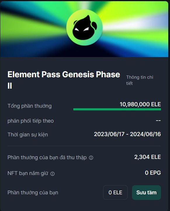 vnkaveri's tweet photo. Tổng hợp một số sàn giao dịch NFT nổi bật đã ra token:
- X2Y2 $X2Y2
- LooksRare $LOOKS
- Tensor $TNSR
- Blur $BLUR
- Magic Eden $ME

Còn Opensea, đã ăn qua một mùa uptrend NFT năm xưa, vẫn tiếp tục bào đến hiện tại. Hint này hint nọ liên tục nhưng tuyệt nhiên không ra token....

Thêm cú lừa cực mạnh Element $ELE, mặc dù đã ra token thông qua dạng point, có được nhờ hold các bộ NFT EPG EPS, trade, event...Nhưng vẫn tiếp tục ngâm tới bây giờ.

CEO của Element, Wangfeng, 2022 nói ra token thì delay. Tới 2023 bán hai bộ NFT EPG EPS, hứa ra token ngay, rồi cũng ngâm, nói đợi thị trường đẹp. Tới đầu 2024 thị trường đẹp thì nói đợi $BTC 100k sẽ list. Tới hiện tại $BTC vượt 100k rồi thì trốn lủi mất.

Trang Twitter @dao_element  ra mắt hồi tháng 3, với lời hứa hẹn "is going to launch its governance token, $ELE." hứa xong trốn tới giờ luôn.

Chương trình Stake EPG đợt 2, kết thúc tháng 6 vừa rồi, những tưởng có tin vui, cuối cùng lại im.

Nếu anh em có cày airdrop layer 2 như STRK ZKSYNC, hay như anh em năm xưa trade domain hệ BNB...chắc chắn phải lướt qua và biết đến Element. Với lượng người dùng lớn như vậy, việc ra mắt token theo trend NFT hiện tại rất là bình thường luôn. Nhưng không, ELE nhà ta vẫn chọn cách ngó lơ, khinh thường user.
Anh em vào Twitter @Element_Market  , lướt đọc bình luận là đủ rõ. Có 10 cái comment thì hết 9,5 cái sờ kem rồi.