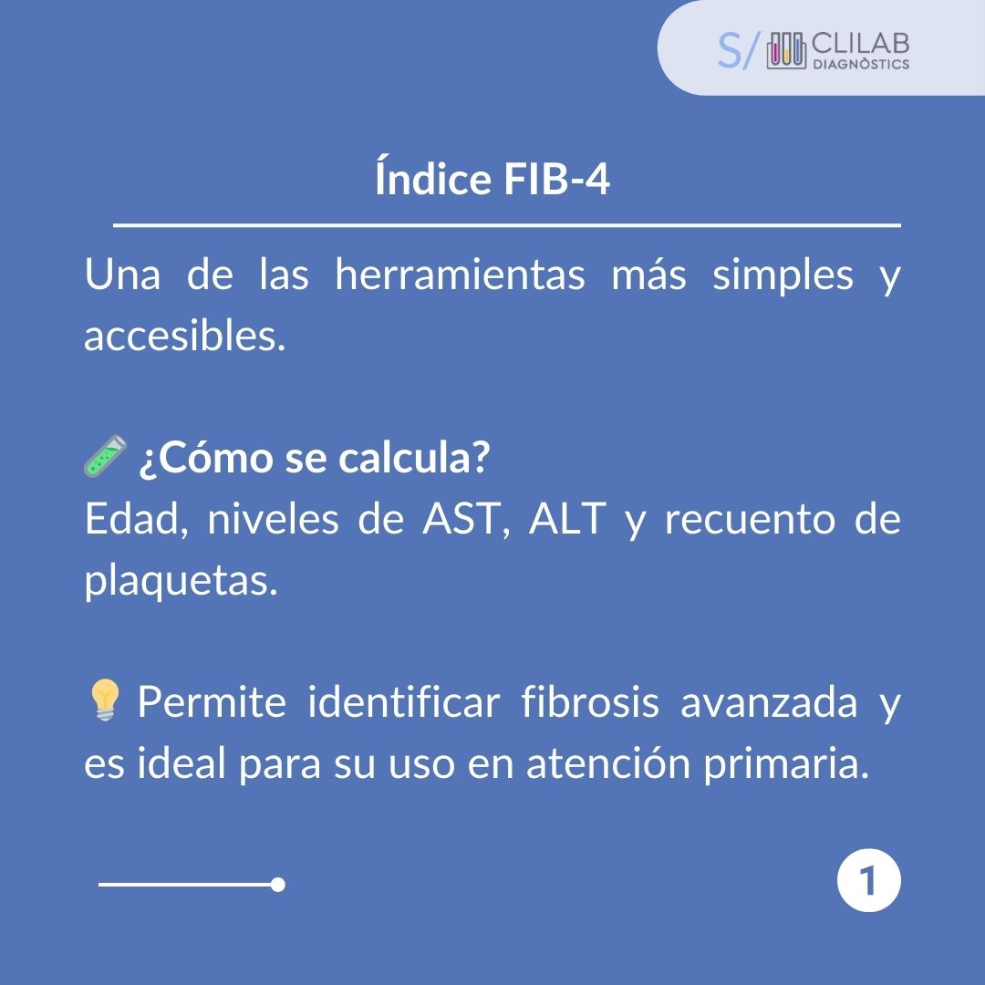 🧬 La fibrosis hepática, relacionada con MASDL, afecta al 25% de la población mundial 🌍. Herramientas como el FIB-4 permiten detectar esta afección sin biopsias hepáticas. 🔬 #SaludHepática #FibrosisHepática #MASDL #CLILAB
<a href="/AEEHLiver/">Asociación Española para el Estudio del Hígado</a> <a href="/fneth_org/">FNETH</a>