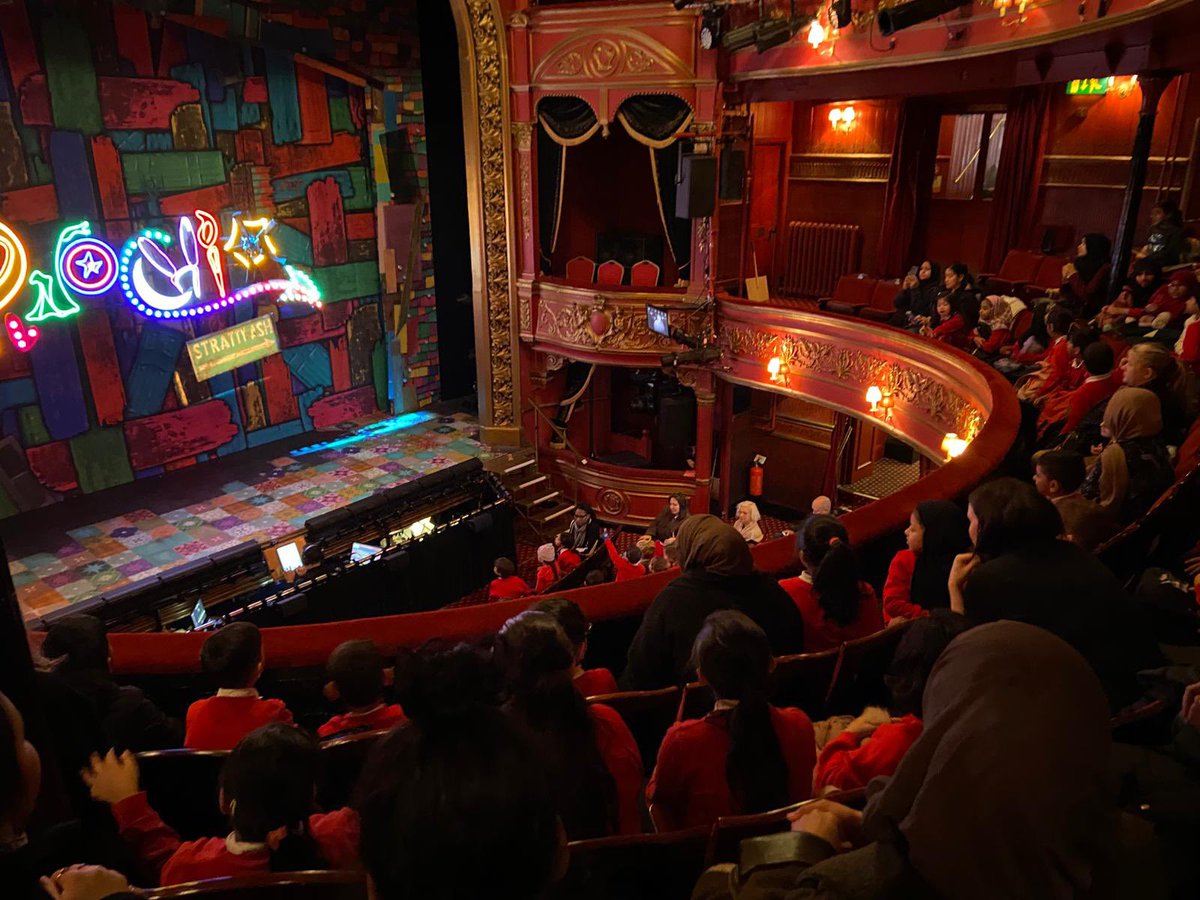 Eagerly awaiting our Christmas Pantomime to start! 🎄