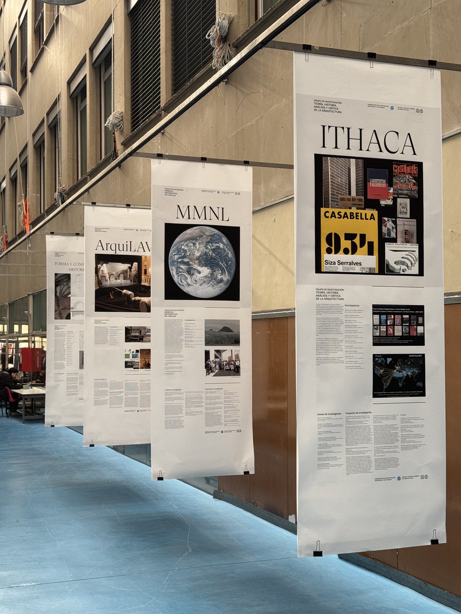 ¡No te pierdas la exposición de nuestros grupos de investigación de la <a href="/ETSAMadrid/">ETSAM</a> <a href="/La_UPM/">Universidad Politécnica de Madrid</a>  en la galería del pabellón nuevo!