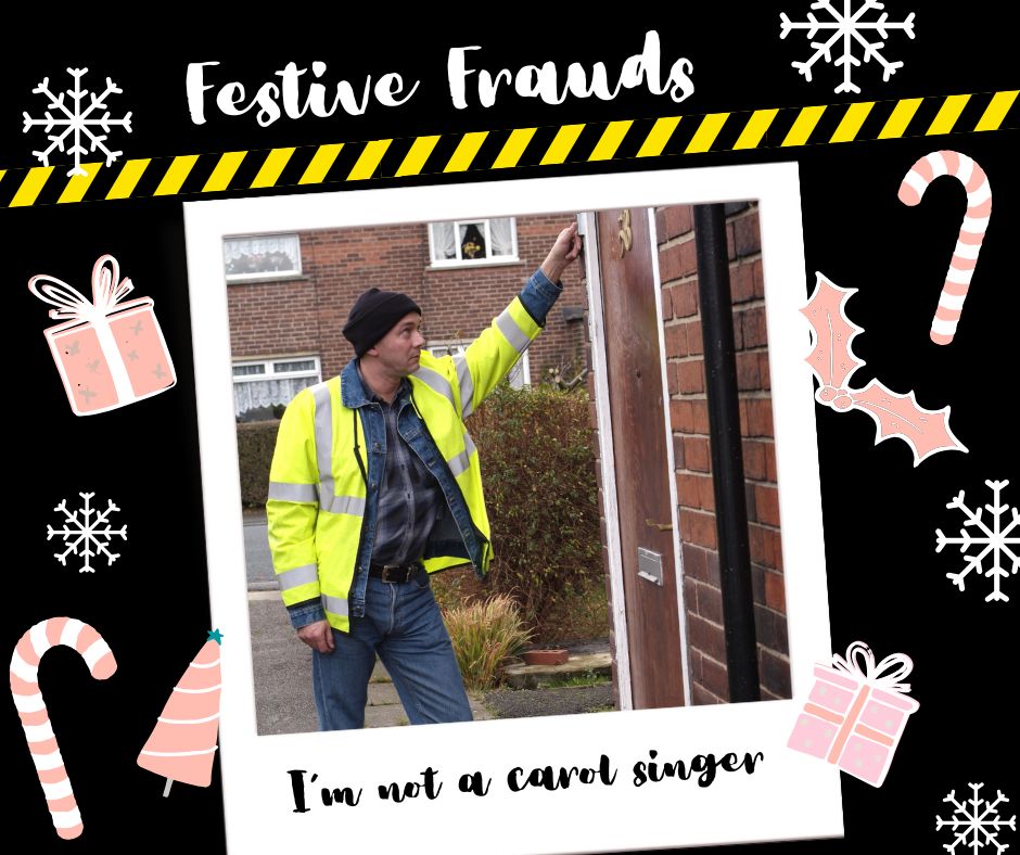 tsecrime's tweet photo. RT @Bucks_SurreyTS: That ring at the doorbell may not be carol singers. Beware of those selling goods or services door to door. Legitimate businesses rarely cold call. https://t.co/6hnESBA4w8 #FestiveFrauds
@BucksCouncil
@SurreyNews https://t.co/zGuJACfORG