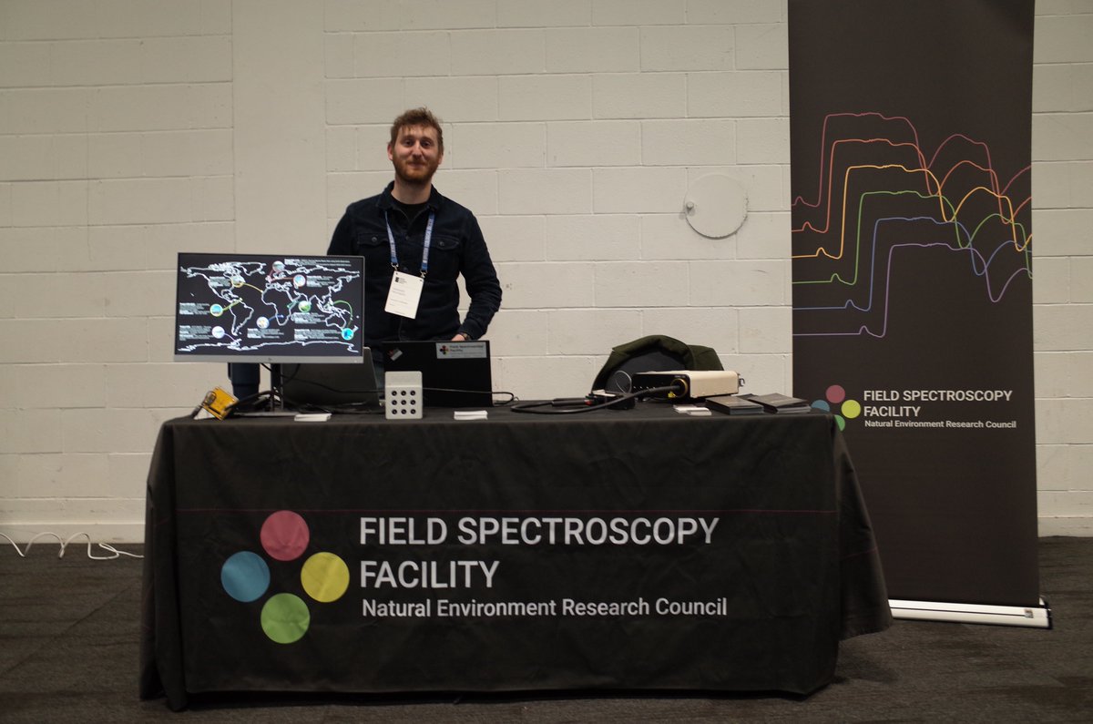 We're here at #BES2024, demonstrating how remote sensing can be used to boost your ecological research. Visit us at table 13 in the main poster hall, discuss how remote sensing can be used in your research, and see a field spectrometer in use <a href="/BritishEcolSoc/">British Ecological Society</a> <a href="/NCEOscience/">NERC NCEO</a>