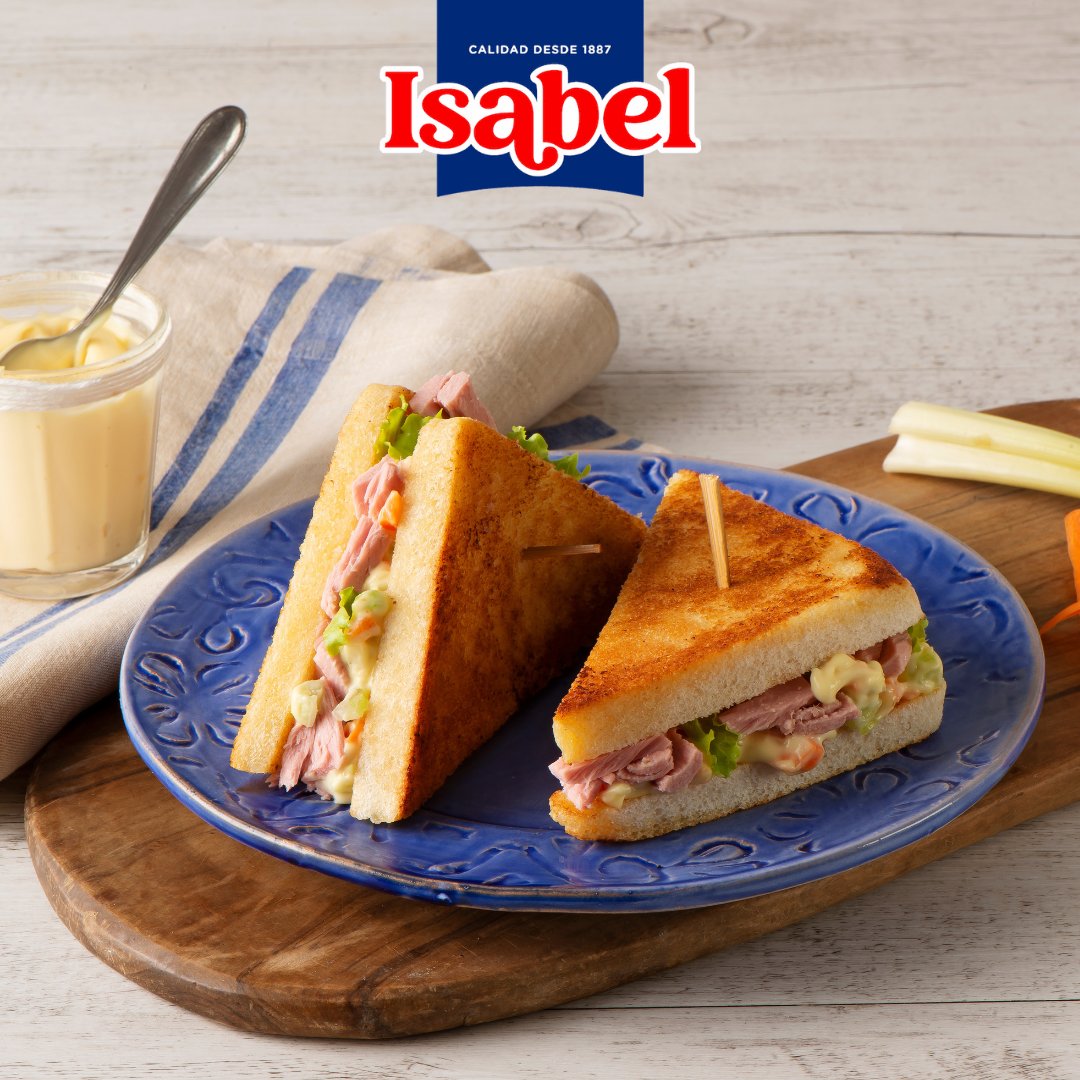 ¡Atención, amantes de los sándwiches! 🥪

Este delicioso sándwich de atún, mayonesa y vegetales te dará toda la energía que necesitas para superar la semana.

#AtunIsabel #ConservasIsabel #HoyComemosConIsabel #recetas #recetasconatun #atunenlata