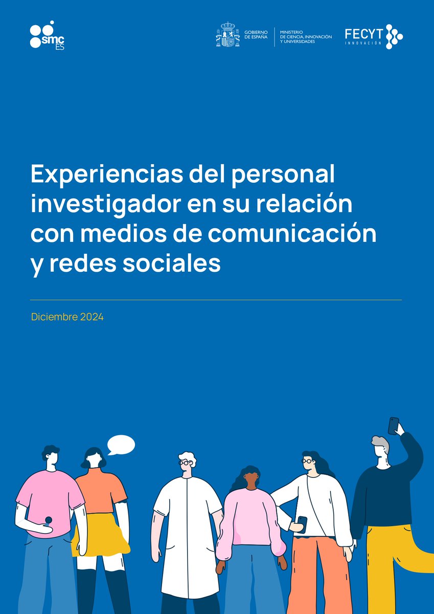 🔬📢 Más de la mitad del personal investigador que comunica sobre ciencia en los medios admite haber sufrido ataques, según el informe de <a href="/sciencemedia_es/">Science Media Centre España</a> de #FECYT y el grupo <a href="/Gureikertaldea/">Gureiker Research Group</a> de <a href="/upvehu/">UPV/EHU</a>.

📝 fecyt.es/es/noticia/mas…