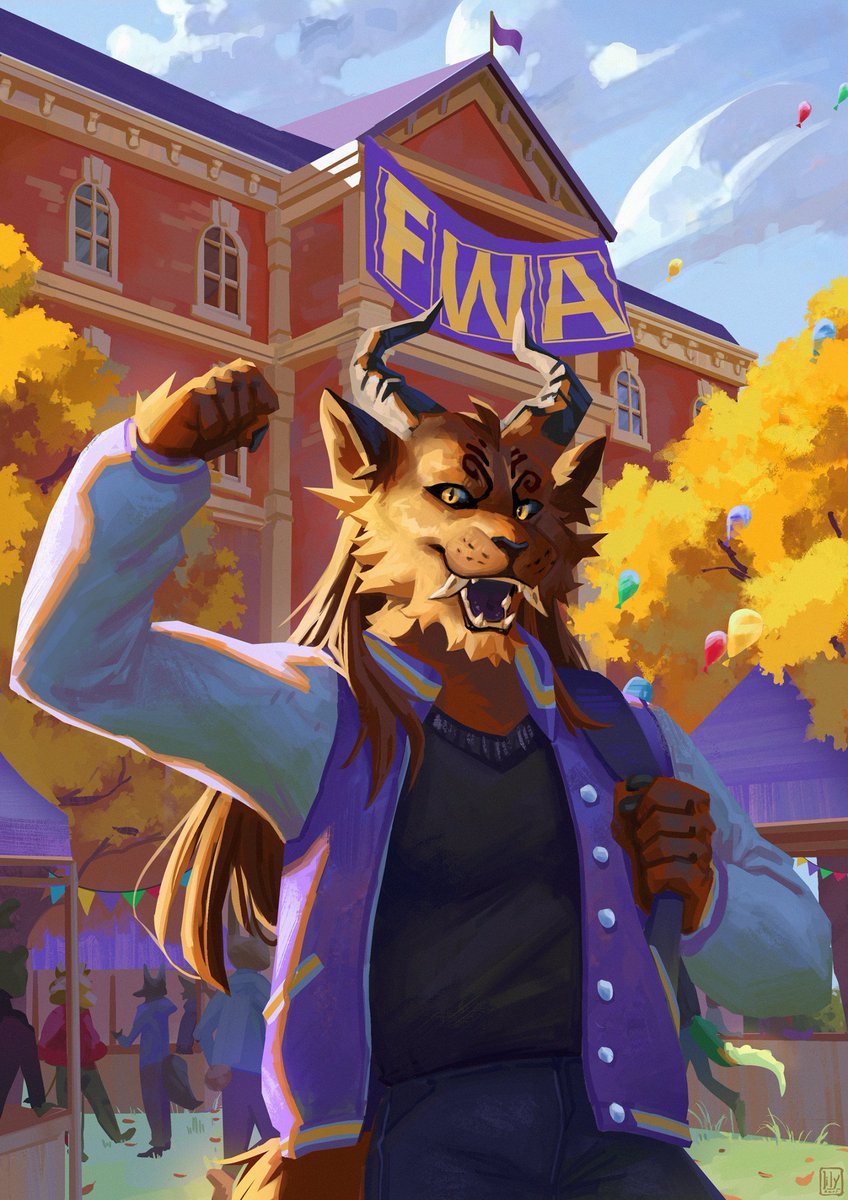 Purple_Furplace's tweet image. Hey #PortfolioDay ✨
I'm Lily, a french freelance anthro and background/concept artist working fulltime in a game/animation studio.
🌼comm info lilysaartcomm.carrd.co
📩 lily.aartatelier@gmail.com or DM
🎨artstation.com/lilys_aart