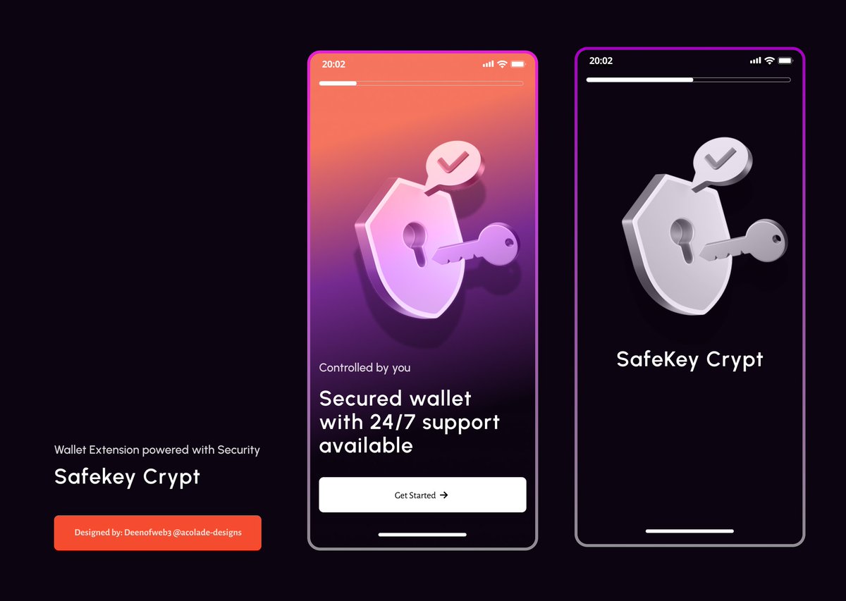 deenofweb3_eth's tweet image. Designed a Chrome Wallet Extension that can be used for testnet and mainnet interactions

- Websites
- DApps
- Mini apps
- Landing pages 
- Token &amp;amp; Smart contracts

Want to launch a new project or redesign your existing website/product? Shoot a DM
#Web3 #web3startups #Blockchain