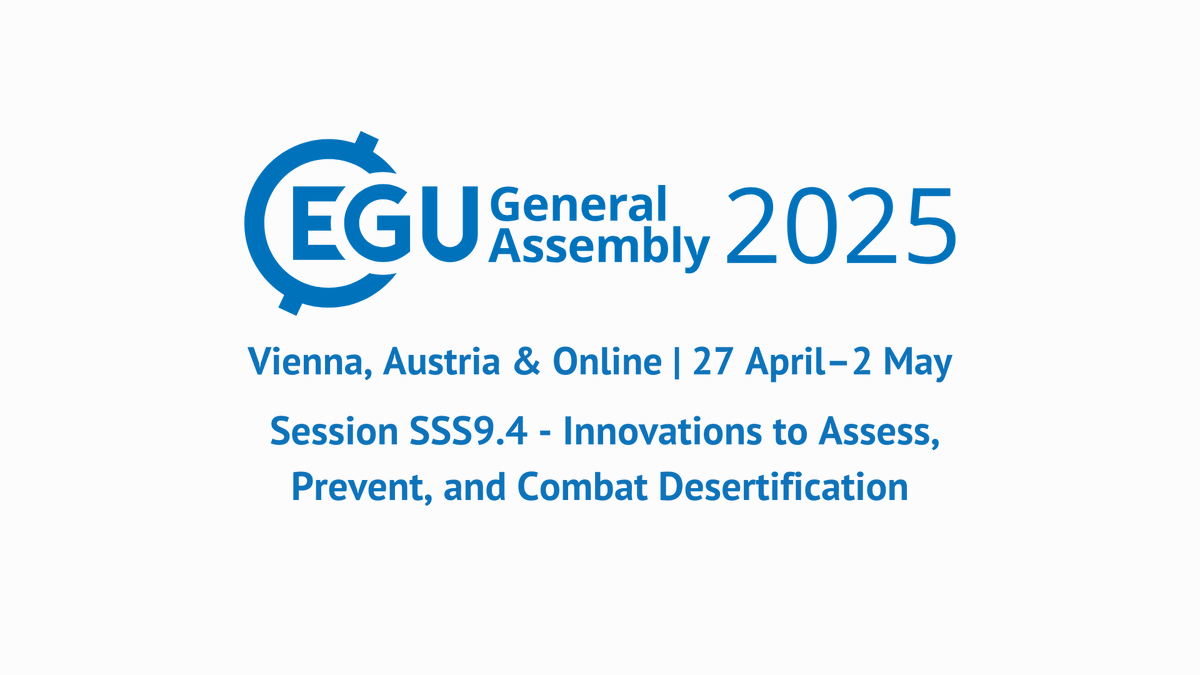 MONALISA &amp; <a href="/TerrasafeEU/">TERRASAFE</a> at #EGU25 in Vienna! 📢

💡Joint session "Innovations to Combat Desertification" 

👥 Launching a new Community of Practice on sustainable land management.

📅 Abstracts due: Jan 15, 2025.

🔗 monalisa4land.eu/2024/10/28/egu…

#Soil #Desertification #Research #EGU