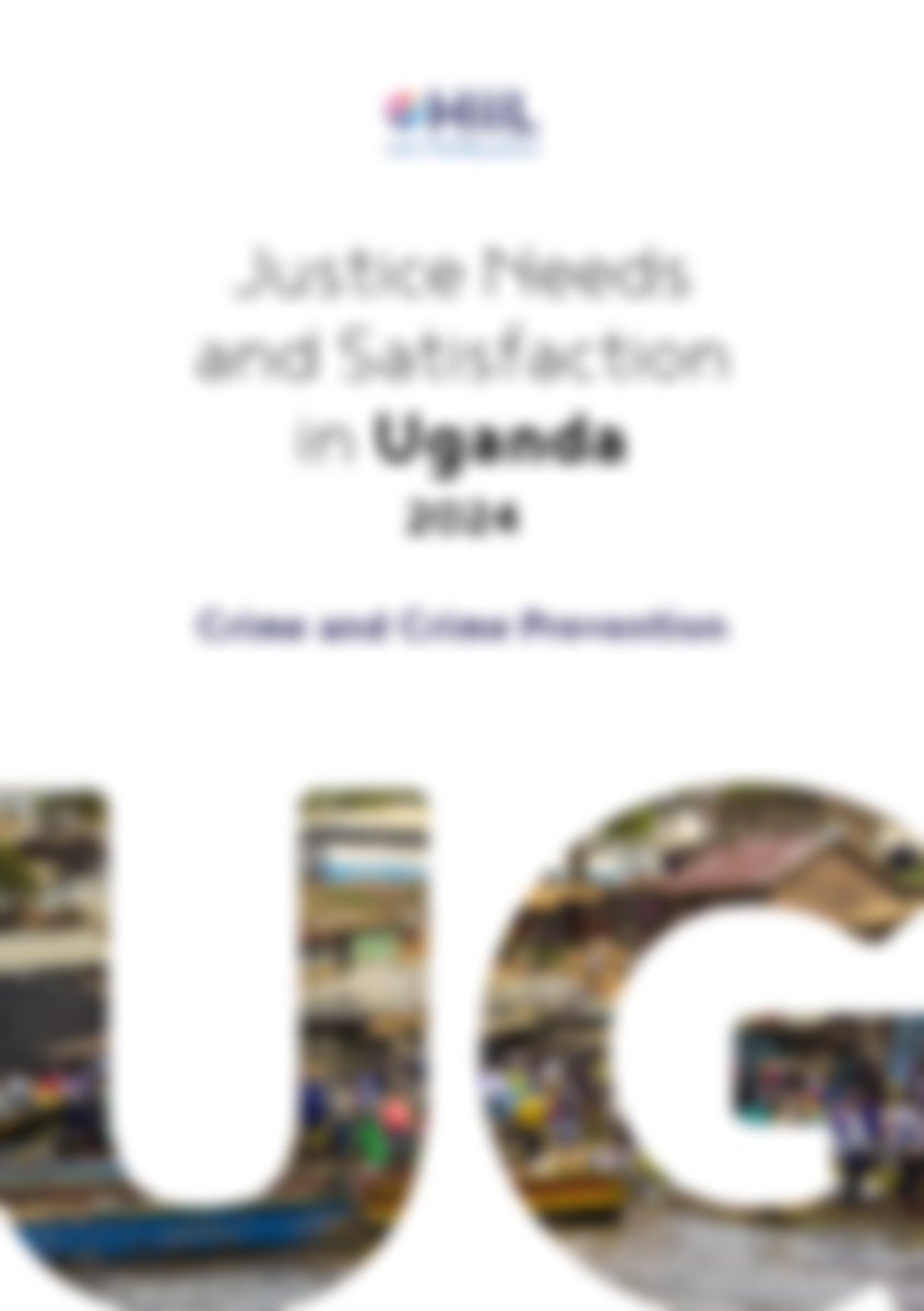 Are you ready to explore key insights about crime and crime prevention in Uganda?

Our JNS report, backed by data and focused on Ugandans' justice needs and satisfaction, is coming your way.

Stay tuned!

#CrimeDataReport #CrimePrevention
