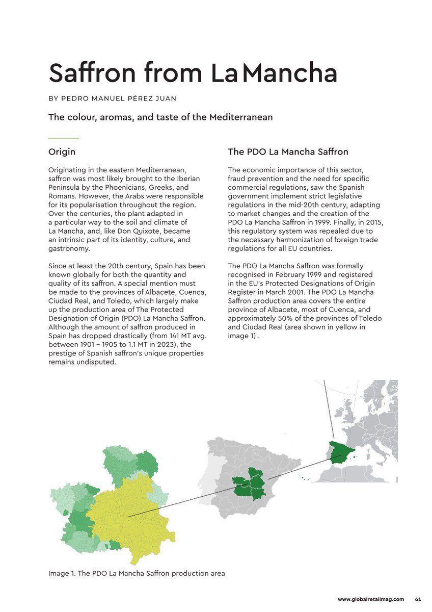 DOP Azafrán de La Mancha tweet media