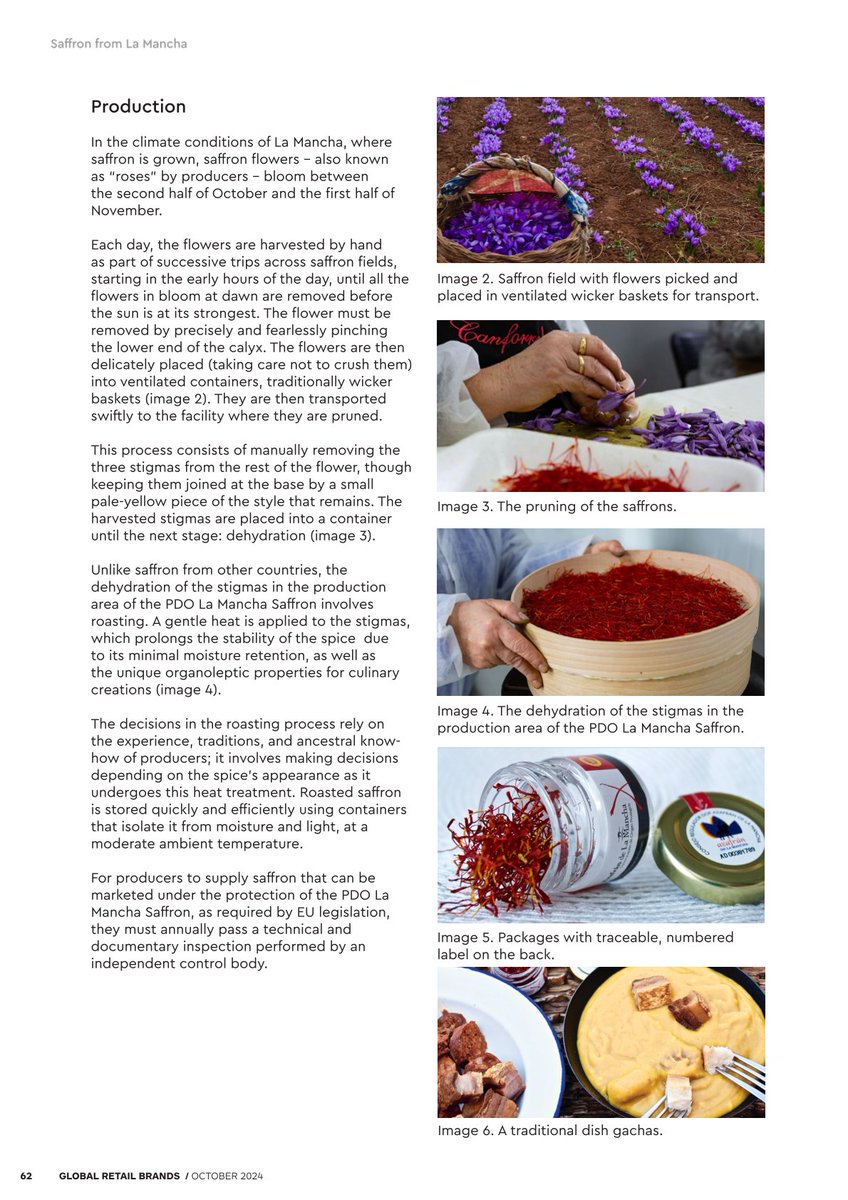 DOP Azafrán de La Mancha tweet media