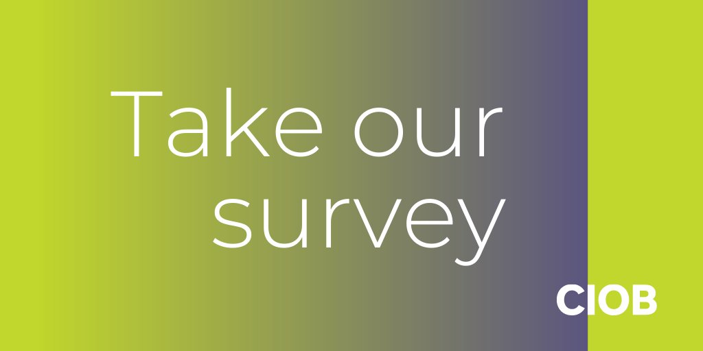 As leaders in our construction industry, it’s crucial we address mental health. Your insights are vital. Please take a moment to complete <a href="/theCIOB/">CIOB</a> survey and help us foster a healthier work environment.forms.office.com/e/FpPVzDW9er #Survey #Wellbeing  #MentalHealth #Construction #CIOB