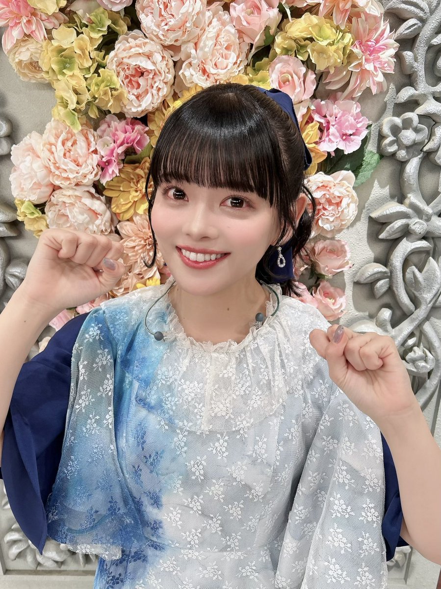 Title_Hana's tweet image. 北海道アイドルが生放送でお茶の間に！！

ポニーテールの子、見つけてください！！

#タイトル未定がFNS歌謡祭に 
#タイトル未定 #FNS歌謡祭第2夜