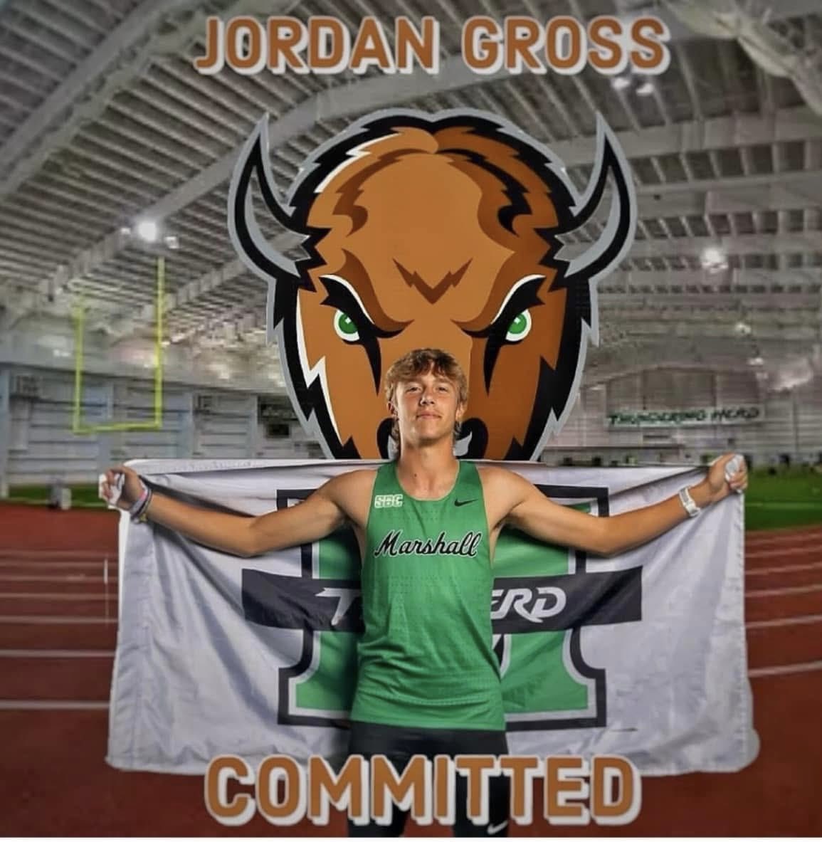 Vandalia Butler T&F/XC (@aviatortf) on Twitter photo Come out and celebrate <a href="/JGross07/">Jordan Gross</a> on Friday as he signs his track scholarship to continue his academic and athletic career at <a href="/HerdTFXC/">Marshall TF/XC</a>! Signing will be taking place at Christys Family Pizzeria at 3:30pm. Congratulations, Jordan! Come out and celebrate <a href="/JGross07/">Jordan Gross</a> on Friday as he signs his track scholarship to continue his academic and athletic career at <a href="/HerdTFXC/">Marshall TF/XC</a>! Signing will be taking place at Christys Family Pizzeria at 3:30pm. Congratulations, Jordan!