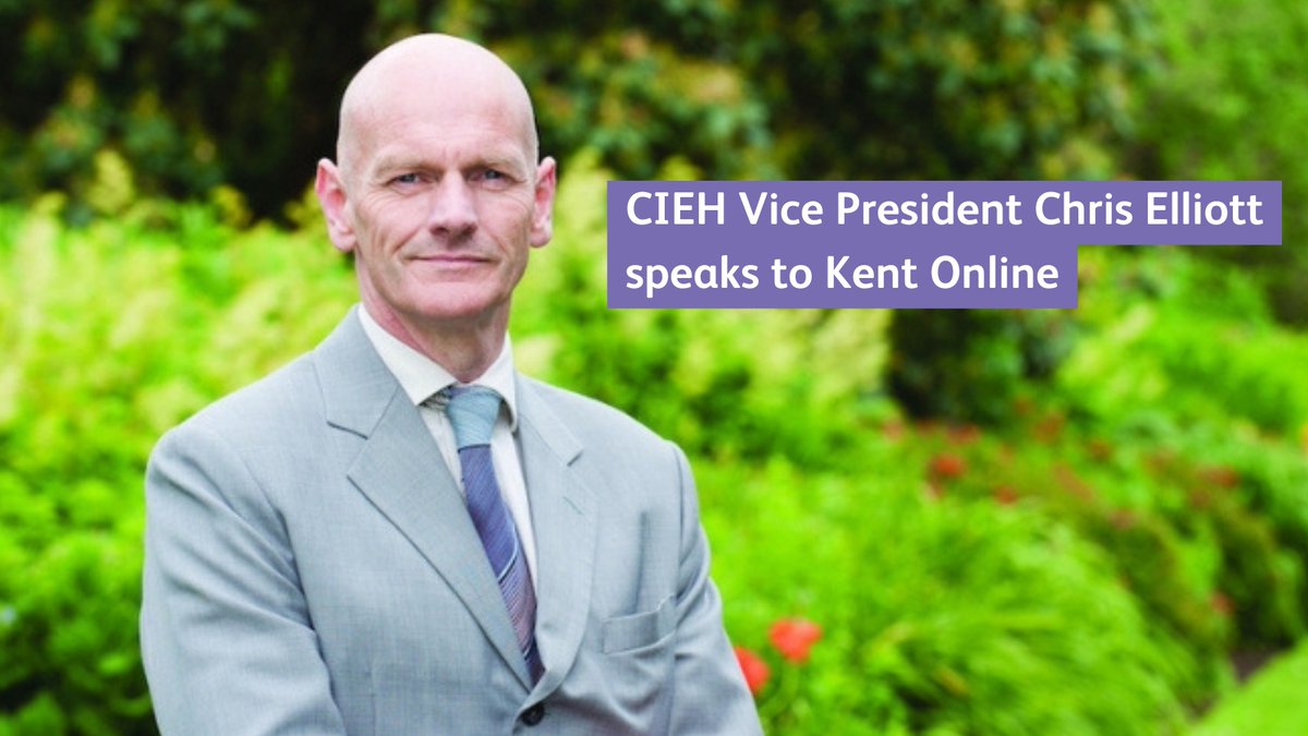 The_CIEH's tweet image. CIEH Vice President Chris Elliott has been speaking to @Kent_Online about our call for the mandatory display of food hygiene ratings after it found that more than nine out of 10 eateries in Maidstone with low food hygiene scores have not been displaying the correct rating. (1/2)