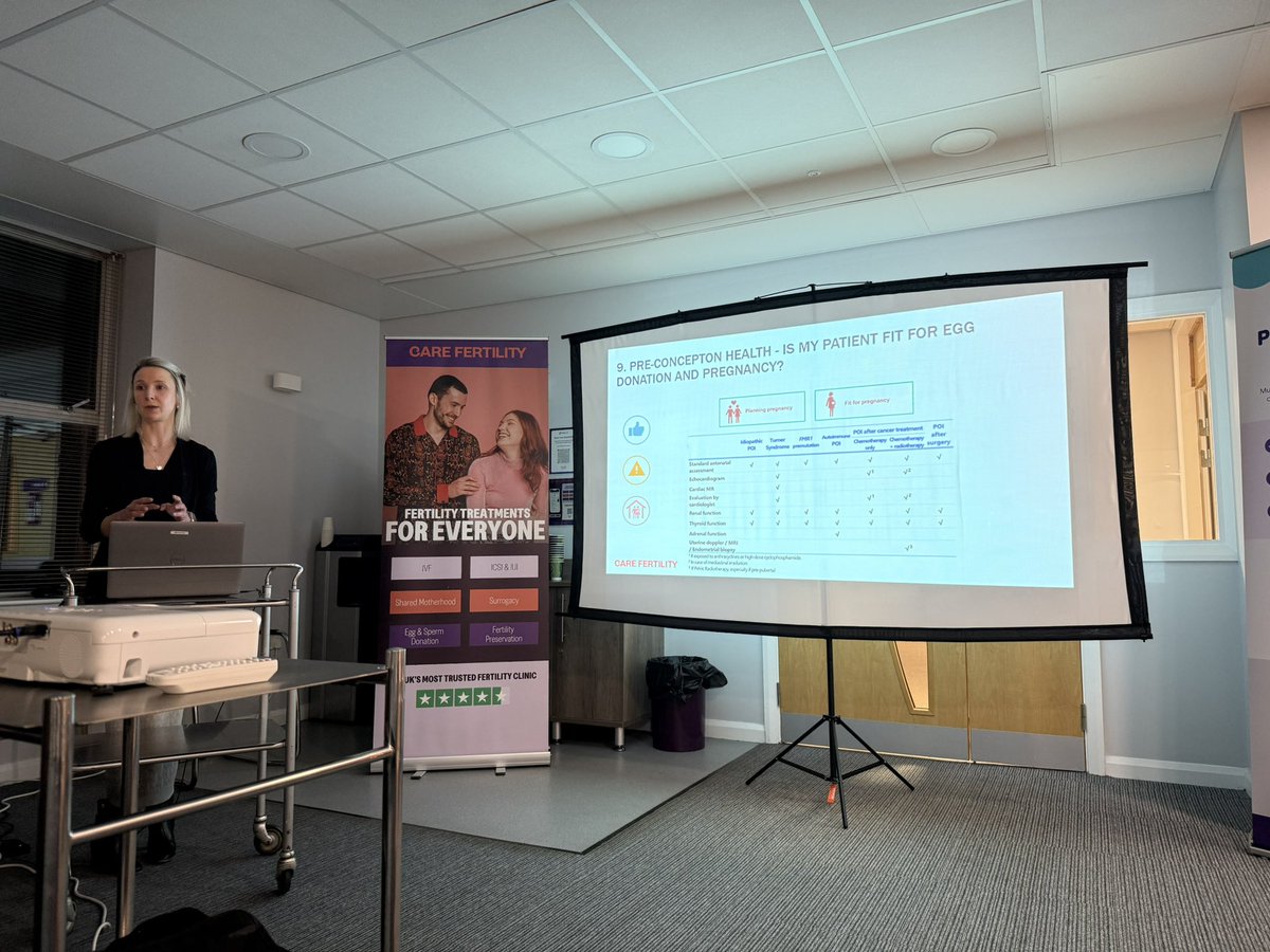 Great educational evening that <a href="/BalenAdam/">Adam Balen</a> chaired for local Colleagues in Reproductive Medicine and GPs with each speaker speaking on “10 things you need to know” about the latest management and cutting edge techniques in the management of infertility.  <a href="/leedsfertility/">CARE Fertility Leeds</a>