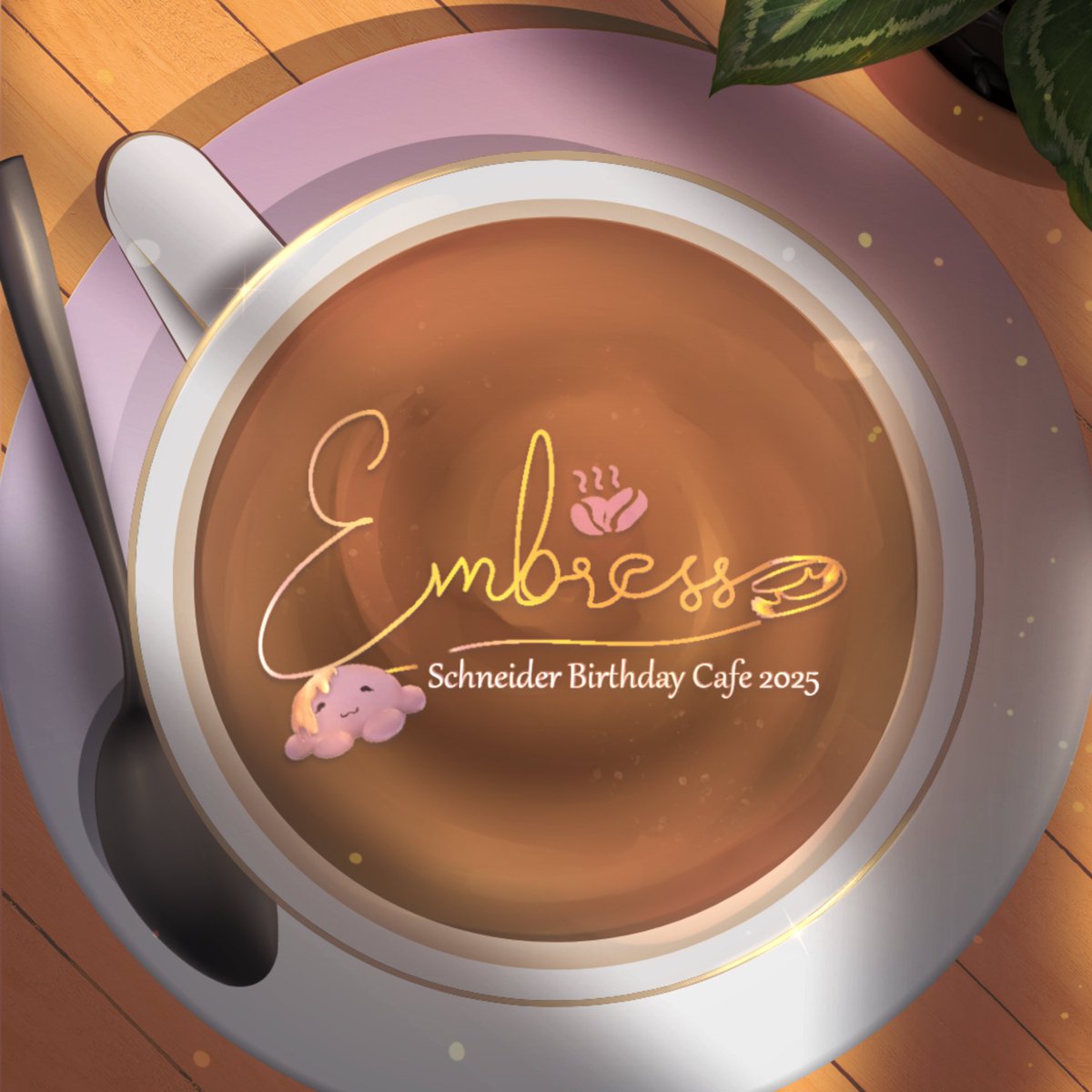 Embresso0802's tweet photo. Schneider's Birthday Cafe Project 2025  彡☕️💜

゜・。・"𝐄𝐌𝐁𝐑𝐄𝐒𝐒𝐎" ・。・゜

🗓️ 1-2 FEBRUARY 2025 
🕐 10 AM-5 PM 
📍 @BARLEKLEK (BTS อนุสาวรีย์ชัยสมรภูมิ EXIT2)  

#brewinglove2schneider 
#อ้อมกอดอุ่นหอมกรุ่นหัวใจ 
#KrakenClass https://t.co/YTfvM1AHZW