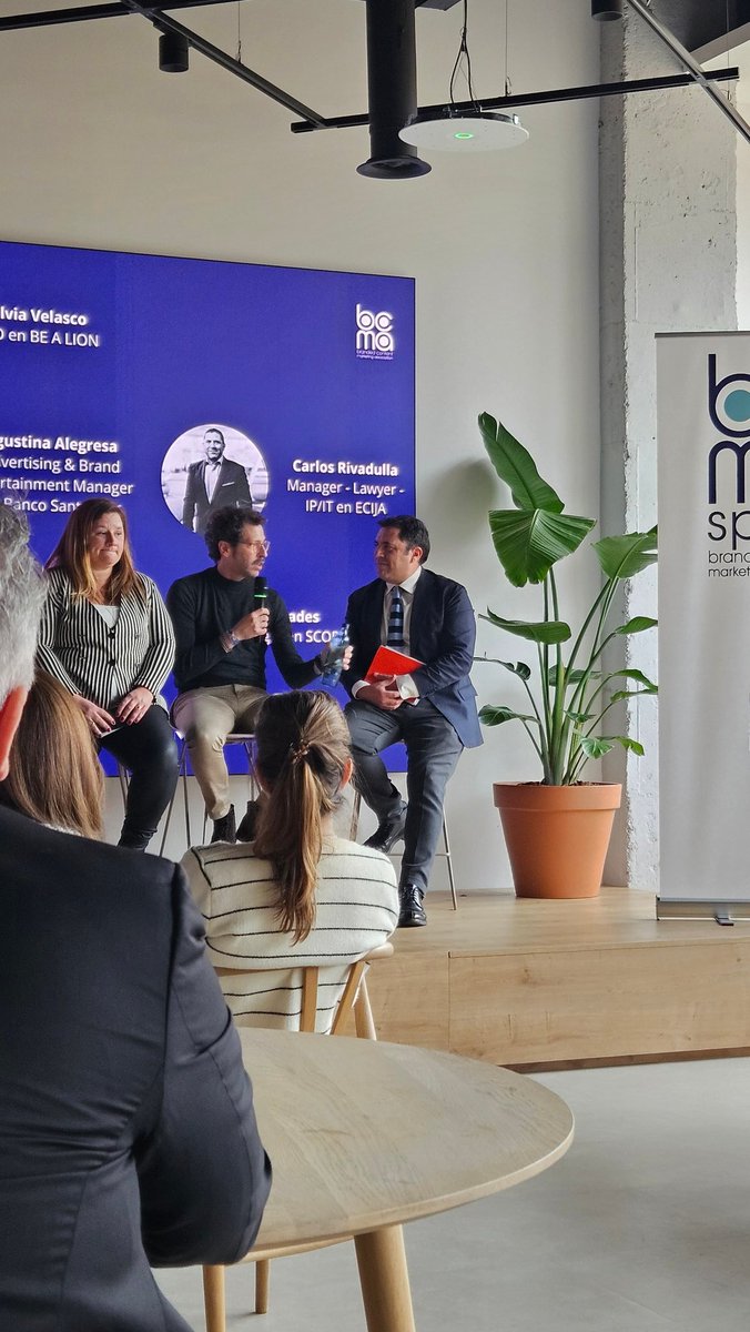 💡Mesa redonda #BrandedContent moderada por Silvia Velasco (<a href="/BCMA_Spain/">BCMA Spain</a>) con Héctor Abanades (SCOPEN) <a href="/jorgemadrid/">Jorge Madrid</a> (@Condenast) Ícaro Moyano (<a href="/GroupM_Espana/"><a href="/GroupM_Espana/">@GroupM_Espana</a></a>) <a href="/AgusAlegresa/">Agustina Alegresa</a> (<a href="/santander_es/">Santander España</a>) y <a href="/CarlosRivadulla/">Carlos Rivadulla Oliva 🇪🇺</a> (<a href="/ECIJA/">ECIJA</a>)

#CONTENTSCOPE 
<a href="/BCMA_Spain/">BCMA Spain</a> @GroupM_Espana