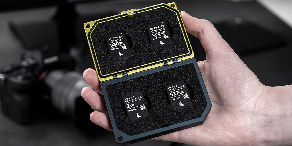 Looking for a proper memory card case you can trust? Built for on-the-go creators who constantly move from studio to set to different counties or locations. Media Tank card case securely holds and protects up to four CFexpress B, CFexpress A, SD, or CFast cards.