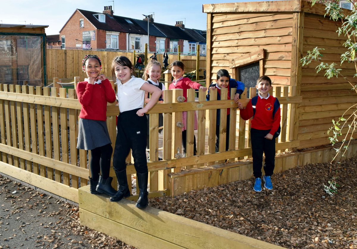 Thank you to <a href="/NewbyLeisureLtd/">NewbyLeisureLtd</a> for coming back to school to observe firsthand, what a difference our outdoor areas have made to our children <a href="/AdAstraTrust/">Ad Astra Academy Trust</a> ; delight, fun and fabulous outdoor play opportunities every day @OPAL_CIC <a href="/OPALNorthEast/">OPAL North East</a>