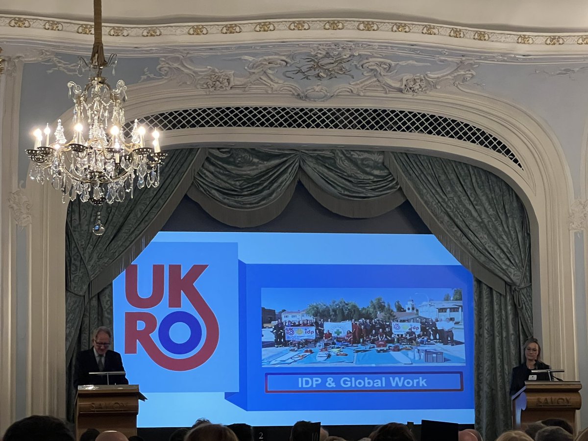 Such a proud day yesterday to represent the United Kingdom Rescue Organisation (UKRO) and accept the Prince Michael International Road Safety Award in  the Post Crash Response Category. A very special day at the Savoy Hotel in London with so many other worthy winners 😉👍