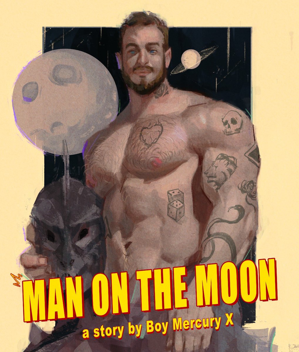 Thanks for another great opportunity from the talented <a href="/TheMercuryJones/">The Mercury Jones</a> ! thanks for commission me for drawing the cover for his story "Man on the moon", I hope you guys will love the story like I do!

gaydemon.com/stories/Man_on…