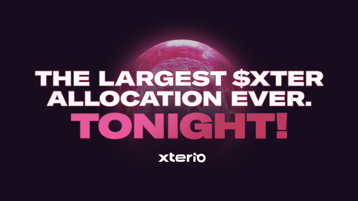 LAST CHANCE to Earn $XTER Starts Tonight! 🚀

Help refine our cutting-edge emotional AI model and win rewards!

💎 BIGGEST $XTER reward pool yet
💯 Completely FREE to join

Impress the AI Overlords and reap your rewards!

⏰️ Launching later today — stay tuned!