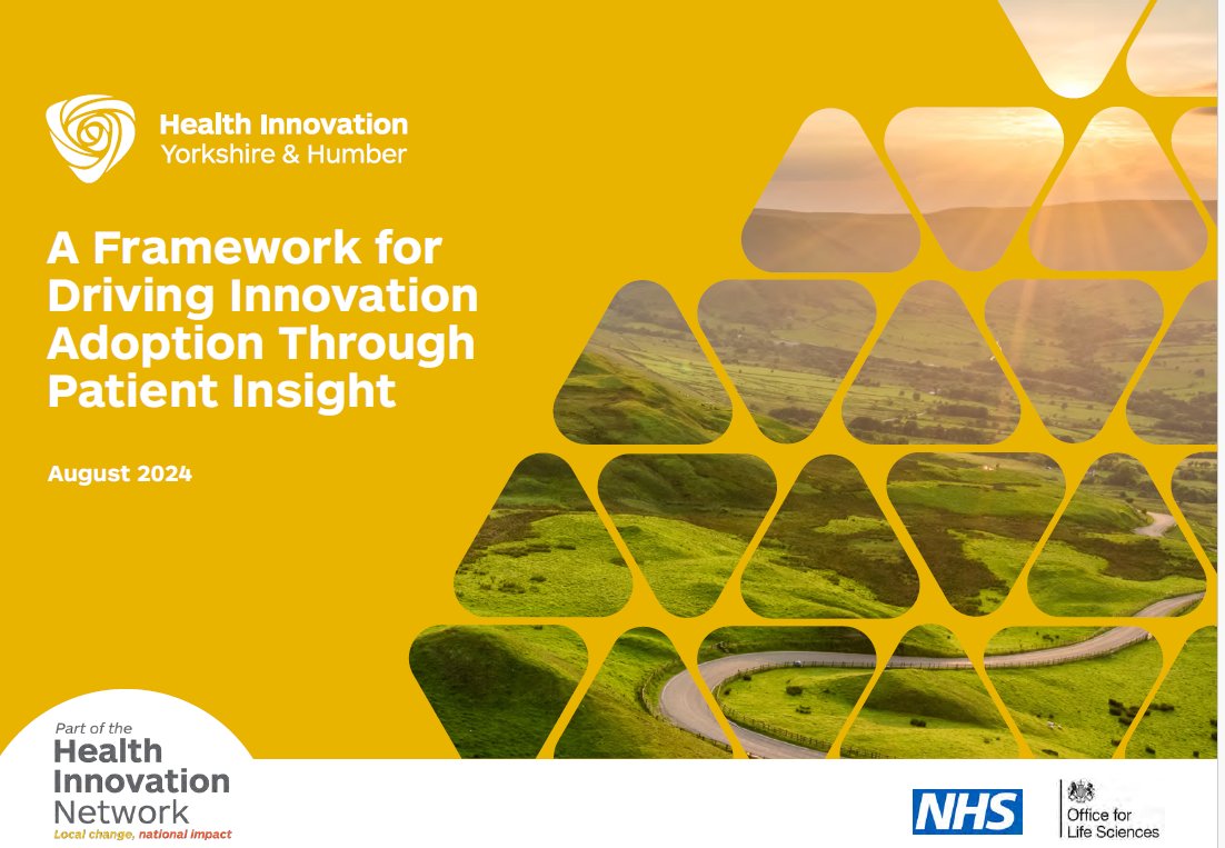 🎀A year in review 🎀

We have developed a framework which highlights the practical steps for those seeking to accelerate the adoption of innovations, alongside a report that showcases the key steps and approach in its development.

Read them here: ow.ly/Ctpu50TFzhT