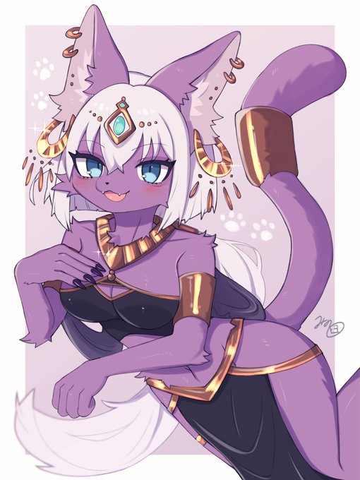 よそのこファンアートです💜✨🐱 