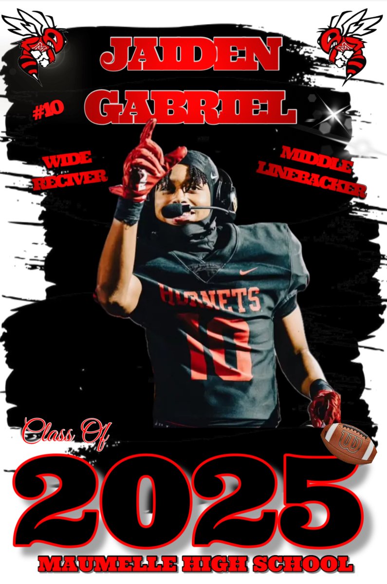 hudl.com/video/3/167377… Senior Showcase! Jaiden Gabriel
Position:wr/mlb