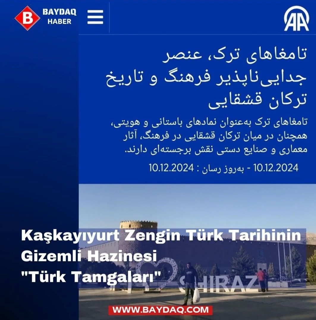 BAYDAQTR's tweet photo. ♦️Türklüğün Çin'den Avrupa'ya uzanan sosyo-kültürel bir öykünün tarihsel temsilcisi olduğunu kanıtlayan #Türk Tamgaları, analarımızdan ve atalarımızdan miras kalan en değerli hazinelerimizden biridir. Anadolu dışındaki Türk yurtları arasında bu semboller açısından en zengin.. 1/4 https://t.co/rE2rqWZu1s