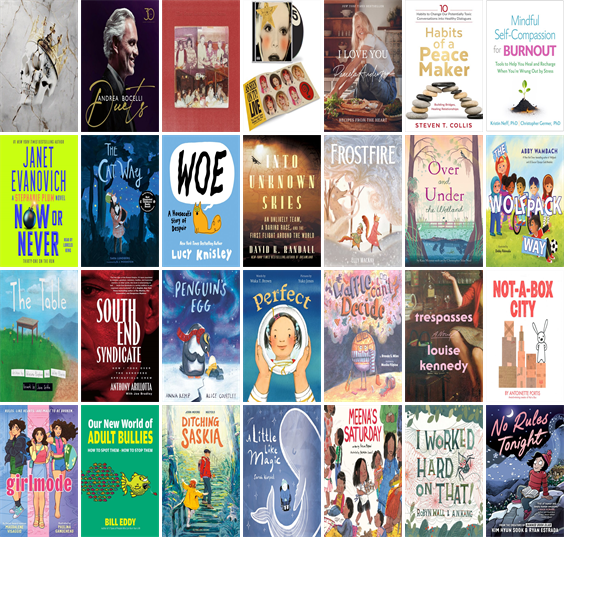WilbrahamPubLib's tweet photo. This week the Wilbraham Public Library has 43 new books and four new music CDs.  New items include Beautifully Broken, Duets, The Great American Bar Scene, The Great Impersonator, I Love You, Habits of a Peacemaker, and Mindful Self-Compassion for Burnout. https://t.co/dRAIompZWG https://t.co/H19F9jtJ0S