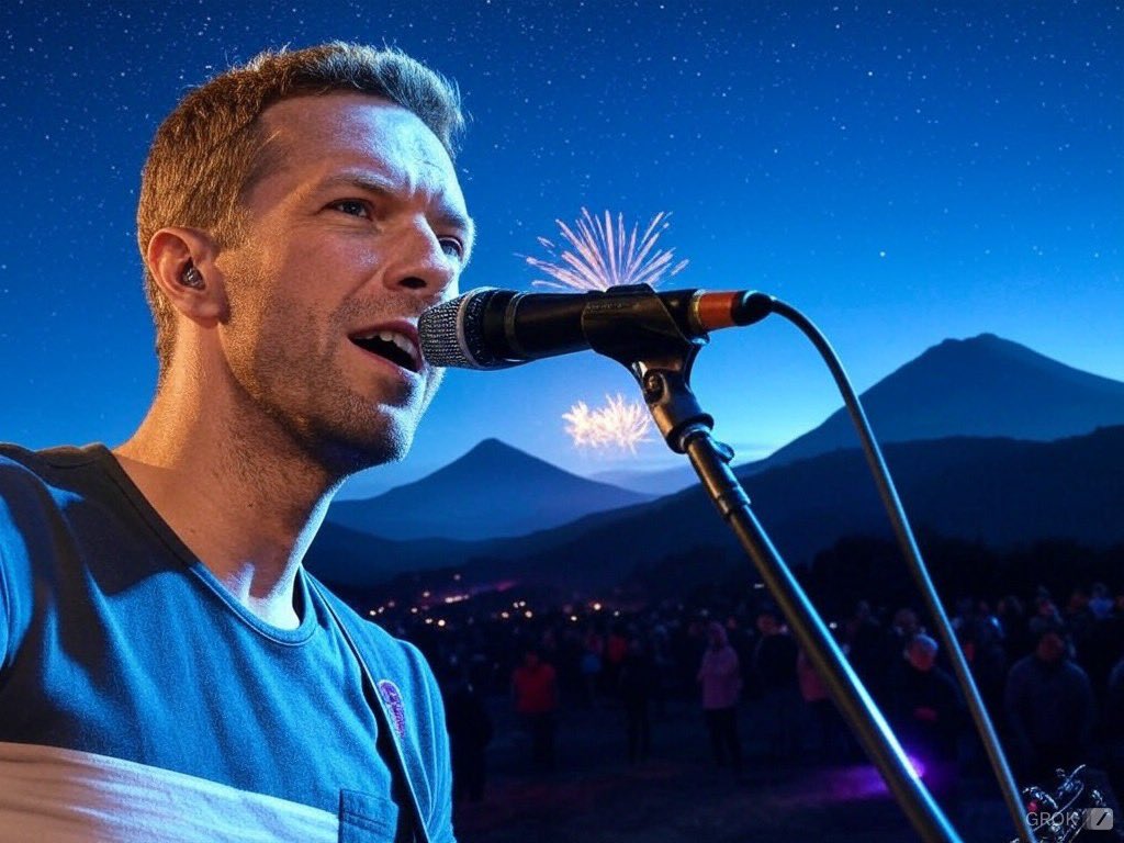 coldplayguate's tweet photo. Así sería un concierto de @coldplay en el Lago de Atitlán, Guatemala https://t.co/XFgVrfMtbS