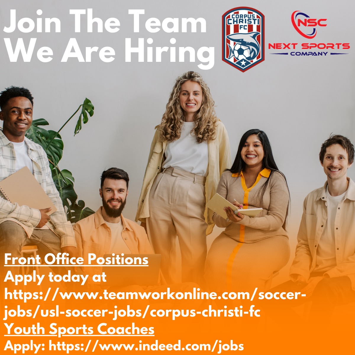 We are Hiring !!!
Next Sports Company and CCFC Sharks are hiring For Front Office Positions
Chief Revenue Officer
teamworkonline.com/soccer-jobs/us…