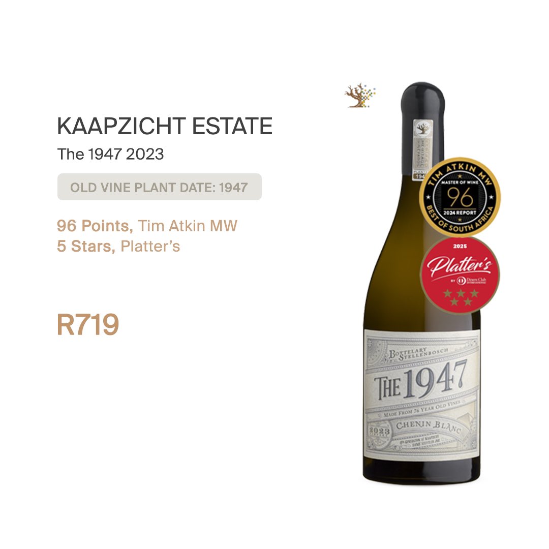 If there’s ever a wine you can rely on, it’s an Old Vine Chenin Blanc. Raise a glass to the timeless brilliance of Chenin Blanc! 

Secure Yours:  port2port.wine/wines/old-vine… 

#CheninBlanc #OldVineMagic #RaatsFamilyWines #KaapzichtWines  #Port2Port #Port2PortSA