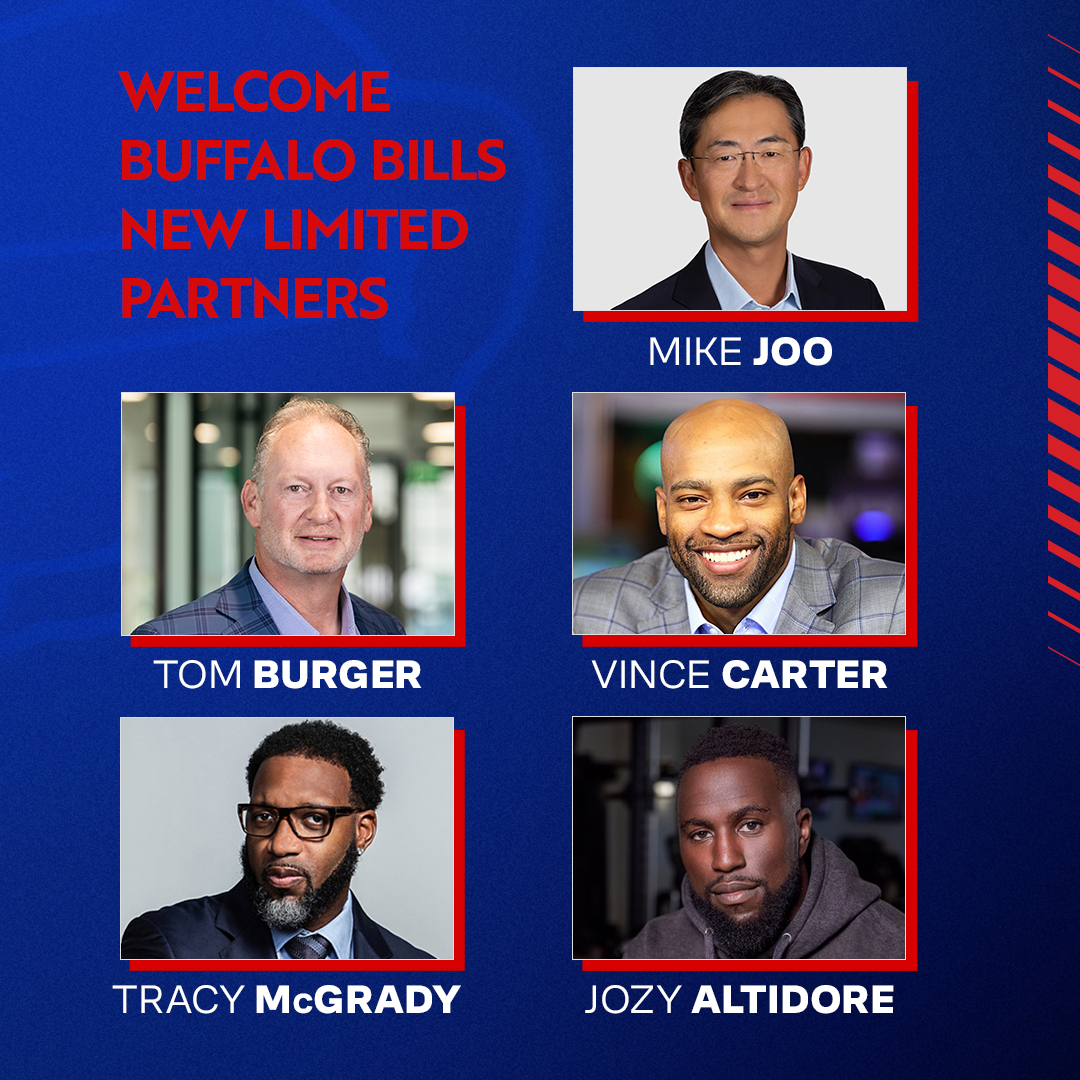 We’re proud to confirm the addition of 10 limited partners to our ownership group for the first time in franchise history!

Welcome to the family: bufbills.co/4isquqr