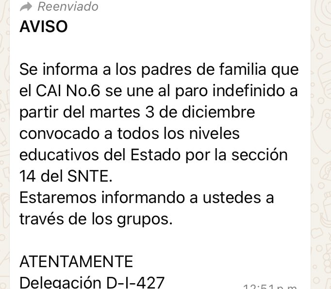 rafapark's tweet photo. CAI no 6 Iguala Guerrero, llevamos 2 semanas de suspensión por paro laborar, antes de eso, 2 semanas por el Huracsn Jhon, en la semana de muertos solo se fue 1 día mismo casi en la del 20 de Noviembre, la educación en Guerrero está perdida @SEP_mx @EducGuerrero @EvelynSalgadoP https://t.co/l1EIt1Eo7V