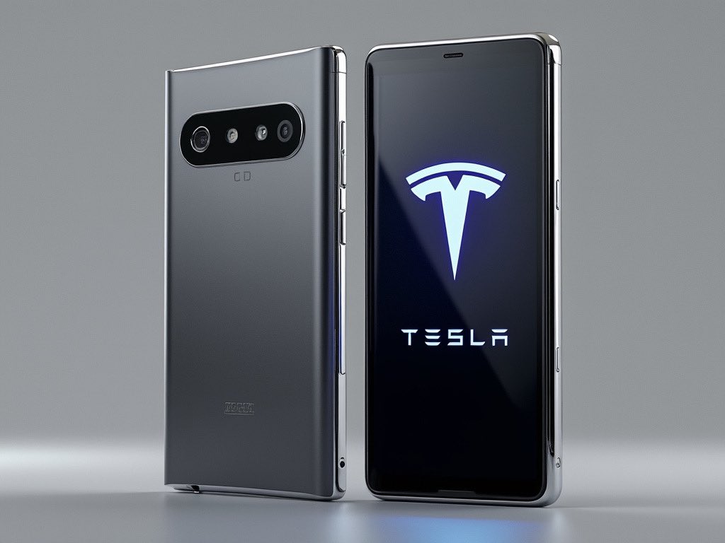 Would you accept this Tesla Model Phone as a Christmas gift?
A) Yes
B) No

(Must follow + retweet)
