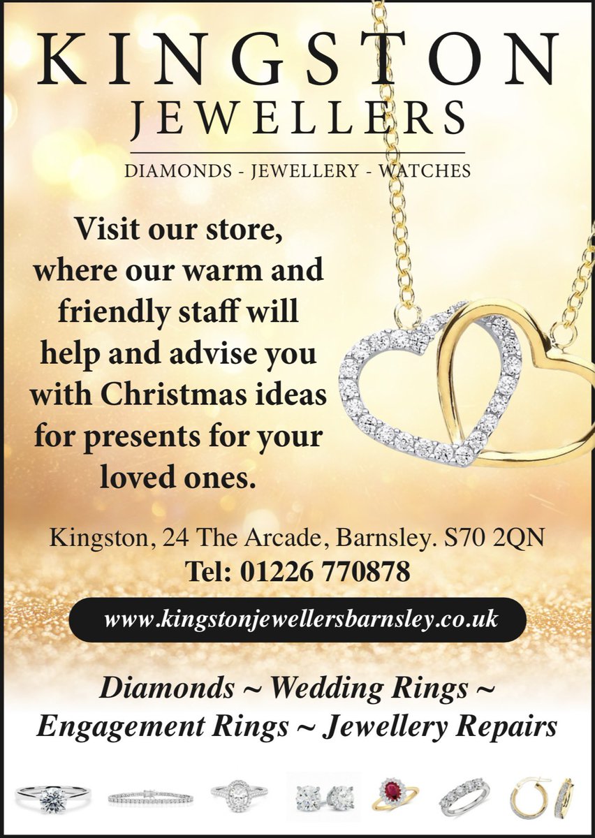 Are you looking for Xmas gifts for your loved ones? Or even treating yourself? 
Many are 30 to 50% off in our Xmas promotion 🎉🎄
kingstonjewellersbarnsley.co.uk #xmasgifts #xmasjewellery  #shoplocal #barnsleyisbrill